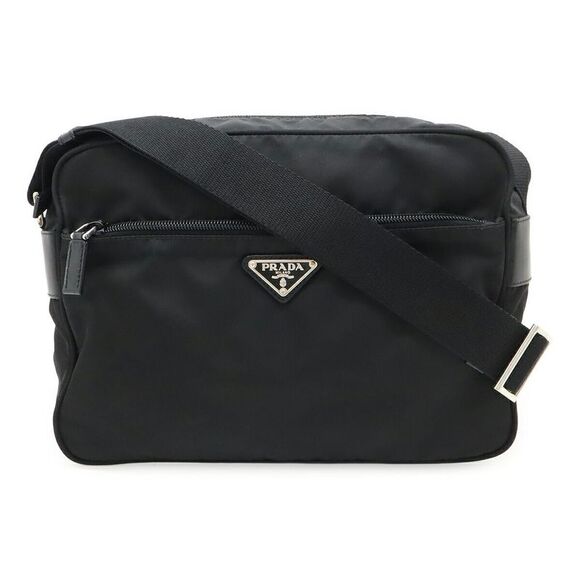 Prada VELA SPORT Nylon Leather Shoulder Bag - Picture 1 of 8